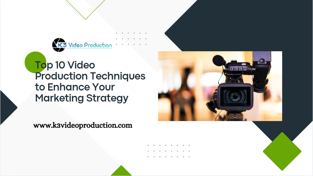 Top 10 Video Production Techniques to Enhance Your Marketing Strategy